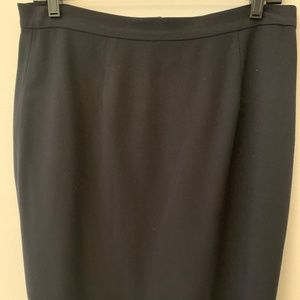 DKNY navy skirt
